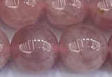 CRQ894 15 inches 12mm round Madagascar rose quartz beads