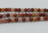 CRS01 15.5 inches 4mm round rainbow stone beads wholesale