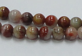 CRS03 15.5 inches 8mm round rainbow stone beads wholesale