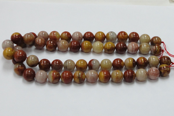 CRS05 15.5 inches 14mm round rainbow stone beads wholesale