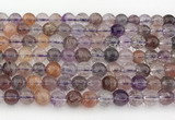 CRU1010 15.5 inches 6mm round mixed rutilated quartz beads