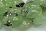 CRU109 15.5 inches 23*23mm heart green rutilated quartz beads