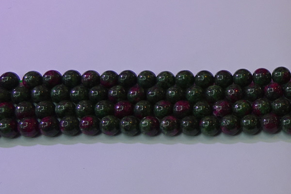 CRZ1112 15.5 inches 8mm round imitation ruby zoisite beads wholesale