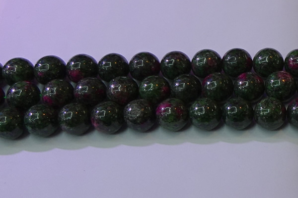 CRZ1114 15.5 inches 12mm round imitation ruby zoisite beads wholesale