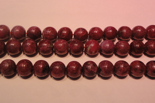 CRZ403 15.5 inches 10mm round natural ruby gemstone beads