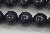 CRZ825 15.5 inches 12mm round natural sapphire gemstone beads