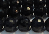 CRZ967 15.5 inches 7mm – 7.8mm faceted round AA grade sapphire beads