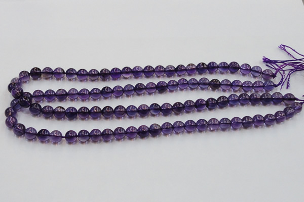 CSA04 15.5 inches 8mm round synthetic amethyst beads wholesale