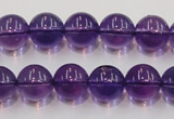 CSA06 15.5 inches 12mm round synthetic amethyst beads wholesale