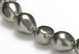 CSB02 16 inches 12*16mm nugget shell pearl beads Wholesale