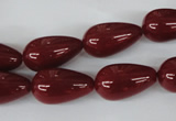 CSB107 15.5 inches 10*18mm teardrop shell pearl beads wholesale