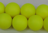 CSB1318 15.5 inches 10mm matte round shell pearl beads wholesale