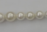 CSB400 15.5 inches 8mm - 16mm round shell pearl beads