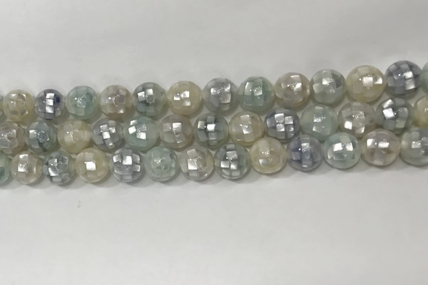 CSB4006 15.5 inches 8mm ball abalone shell beads wholesale