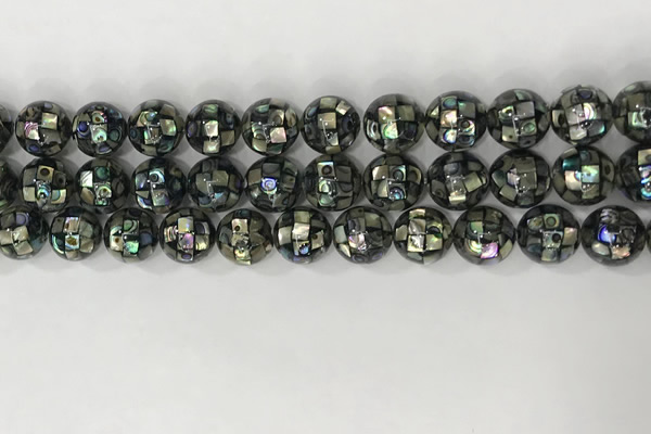 CSB4015 15.5 inches 10mm ball abalone shell beads wholesale