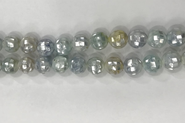 CSB4023 15.5 inches 12mm ball abalone shell beads wholesale