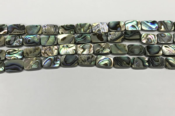 CSB4152 15.5 inches 8*12mm rectangle abalone shell beads wholesale