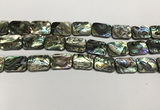 CSB4155 15.5 inches 13*18mm rectangle abalone shell beads wholesale