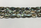 CSB4161 15.5 inches 12*16mm flat drum abalone shell beads wholesale