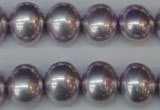 CSB815 15.5 inches 13*15mm oval shell pearl beads wholesale