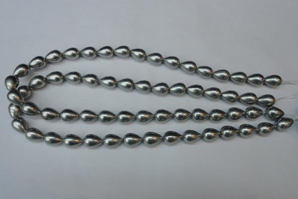 CSB860 15.5 inches 10*12mm teardrop shell pearl beads wholesale