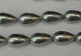 CSB865 15.5 inches 9*16mm teardrop shell pearl beads wholesale