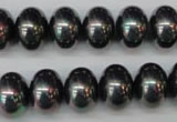 CSB909 15.5 inches 10*14mm rondelle shell pearl beads wholesale