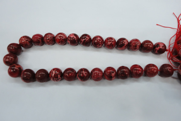 CSE162 15.5 inches 10mm round dyed natural sea sediment jasper beads