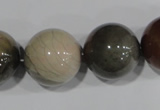 CSE5208 15.5 inches 20mm round sea sediment jasper beads wholesale