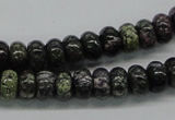 CSG54 15.5 inches 5*10mm rondelle long spar gemstone beads wholesale