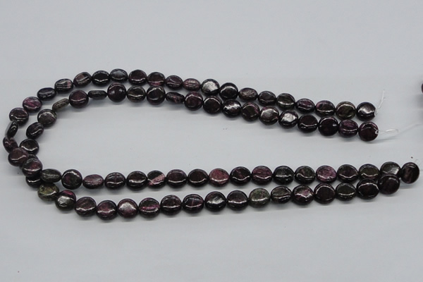 CSG55 15.5 inches 10mm flat round long spar gemstone beads wholesale