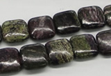 CSG58 15.5 inches 10*10mm square long spar gemstone beads wholesale