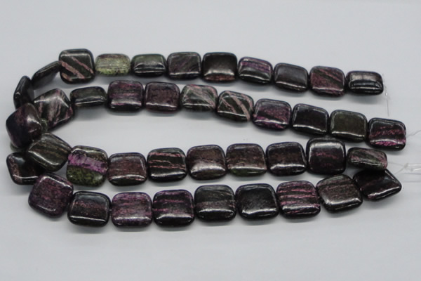 CSG60 15.5 inches 20*20mm square long spar gemstone beads wholesale