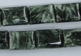 CSH12 15.5 inches 13*18mm rectangle natural seraphinite beads