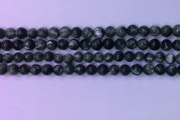 CSH210 15.5 inches 5.8mm - 6.2mm round natural seraphinite beads