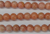 CSM03 15.5 inches 8mm round salmon stone beads wholesale