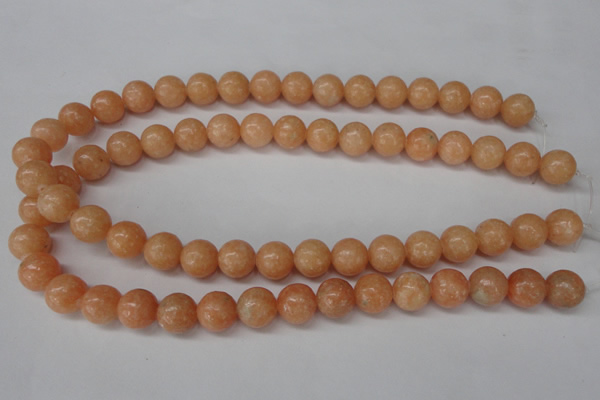 CSM05 15.5 inches 12mm round salmon stone beads wholesale