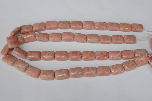 CSM21 15.5 inches 13*18mm rectangle salmon stone beads wholesale