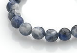 CSO01 16 inches 8mm round sodalite gemstone beads wholesale