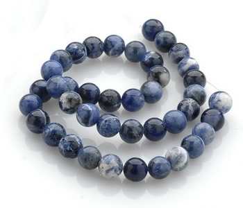 CSO02 15 inches 10mm round sodalite gemstone beads wholesale