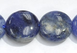 CSO09 15.5 inches A grade 8mm coin sodalite beads wholesale