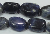 CSO100 15.5 inches 18*25mm freeform sodalite gemstone beads