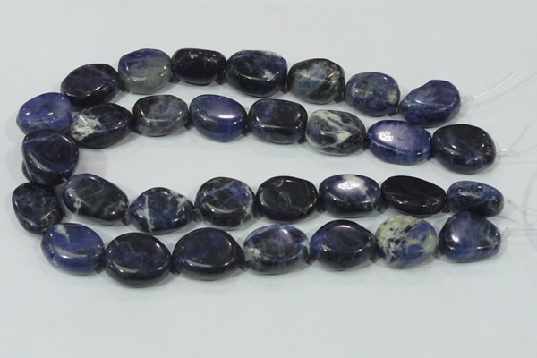 CSO100 15.5 inches 18*25mm freeform sodalite gemstone beads