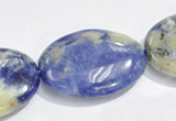 CSO11 15.5 inches 13*18mm oval A grade sodalite beads wholesale