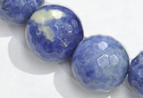 CSO22 AB grade 16mm faceted round sodalite beads wholesale