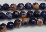 CSO261 15.5 inche 6mm round red sodalite gemstone beads wholesale