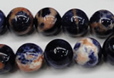 CSO264 15.5 inche 12mm round red sodalite gemstone beads wholesale