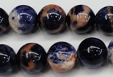 CSO265 15.5 inche 14mm round red sodalite gemstone beads wholesale