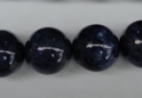 CSO408 15.5 inches 20mm round dyed sodalite gemstone beads