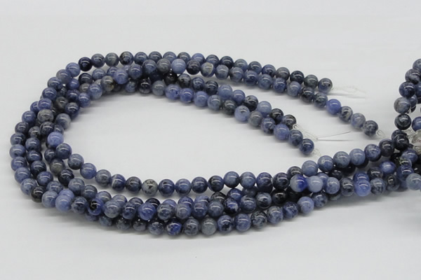 CSO41 15.5 inches 8mm round sodalite gemstone beads wholesale